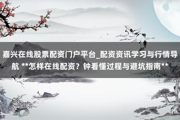 嘉兴在线股票配资门户平台_配资资讯学习与行情导航 **怎样在线配资？钟看懂过程与避坑指南**